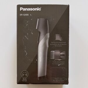 Panasonic ER-GK80 Groomer in Black and Silver